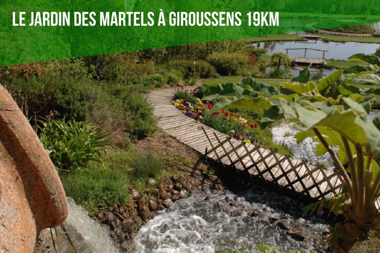 Le Cottage Nature Primeur Sauna Gaillac Entre Albi-Toulouse & Les Cottages Du Tarn Brens  Eksteriør billede